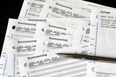 Foto: Kontoauszüge